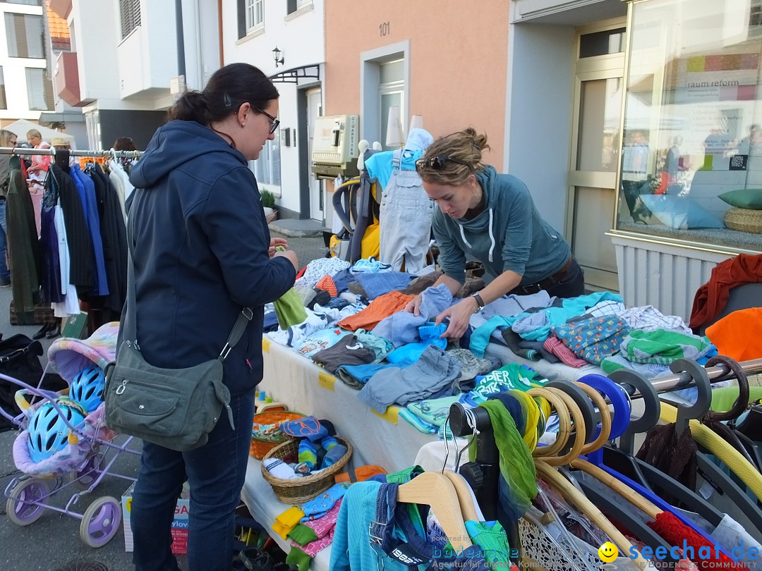 Flohmarkt in Bad-Saulgau am Bodensee, 12.05.2018