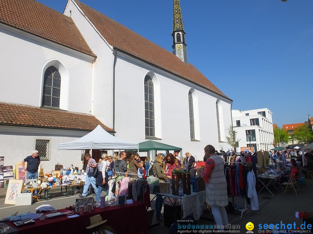 Flohmarkt in Bad-Saulgau am Bodensee, 12.05.2018