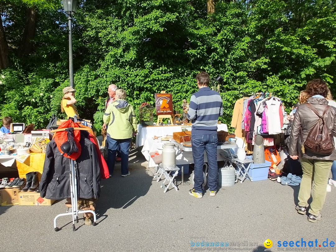 Flohmarkt in Bad-Saulgau am Bodensee, 12.05.2018