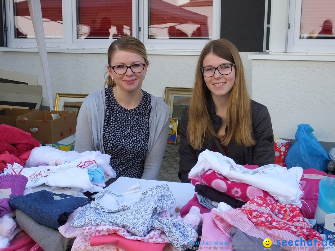 Flohmarkt in Bad-Saulgau am Bodensee, 12.05.2018