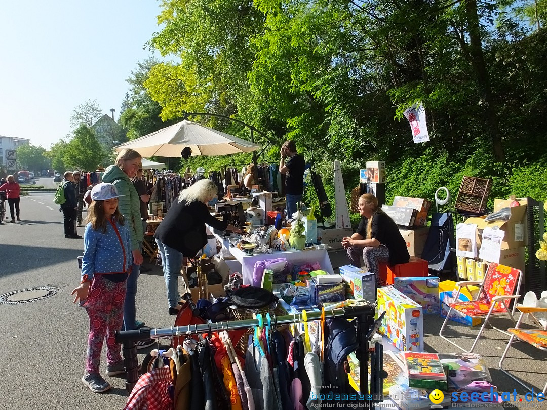 Flohmarkt in Bad-Saulgau am Bodensee, 12.05.2018