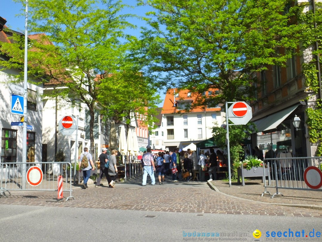 Flohmarkt in Bad-Saulgau am Bodensee, 12.05.2018