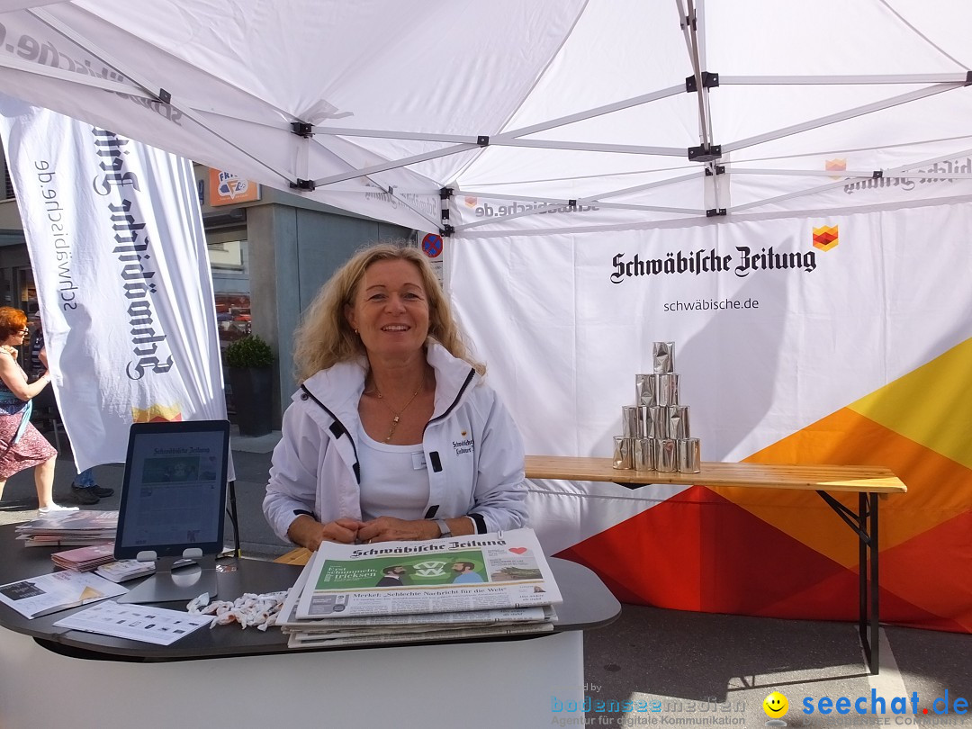 Flohmarkt in Bad-Saulgau am Bodensee, 12.05.2018