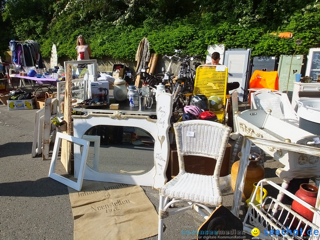 Flohmarkt in Bad-Saulgau am Bodensee, 12.05.2018