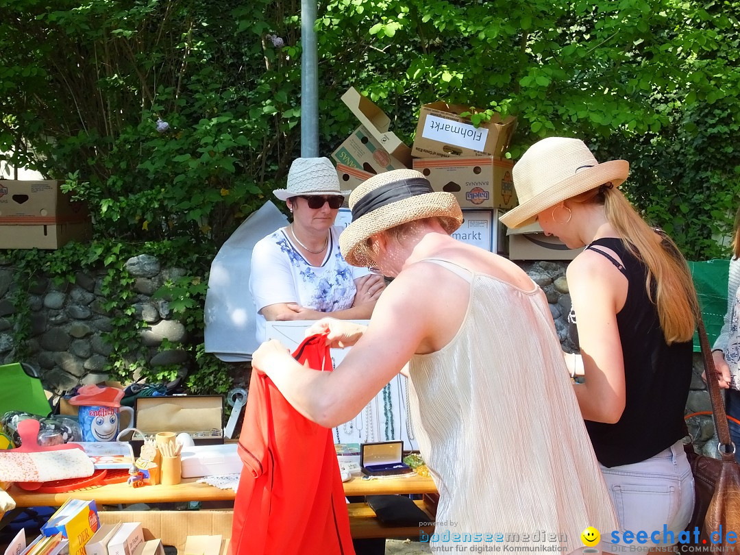 Flohmarkt in Bad-Saulgau am Bodensee, 12.05.2018