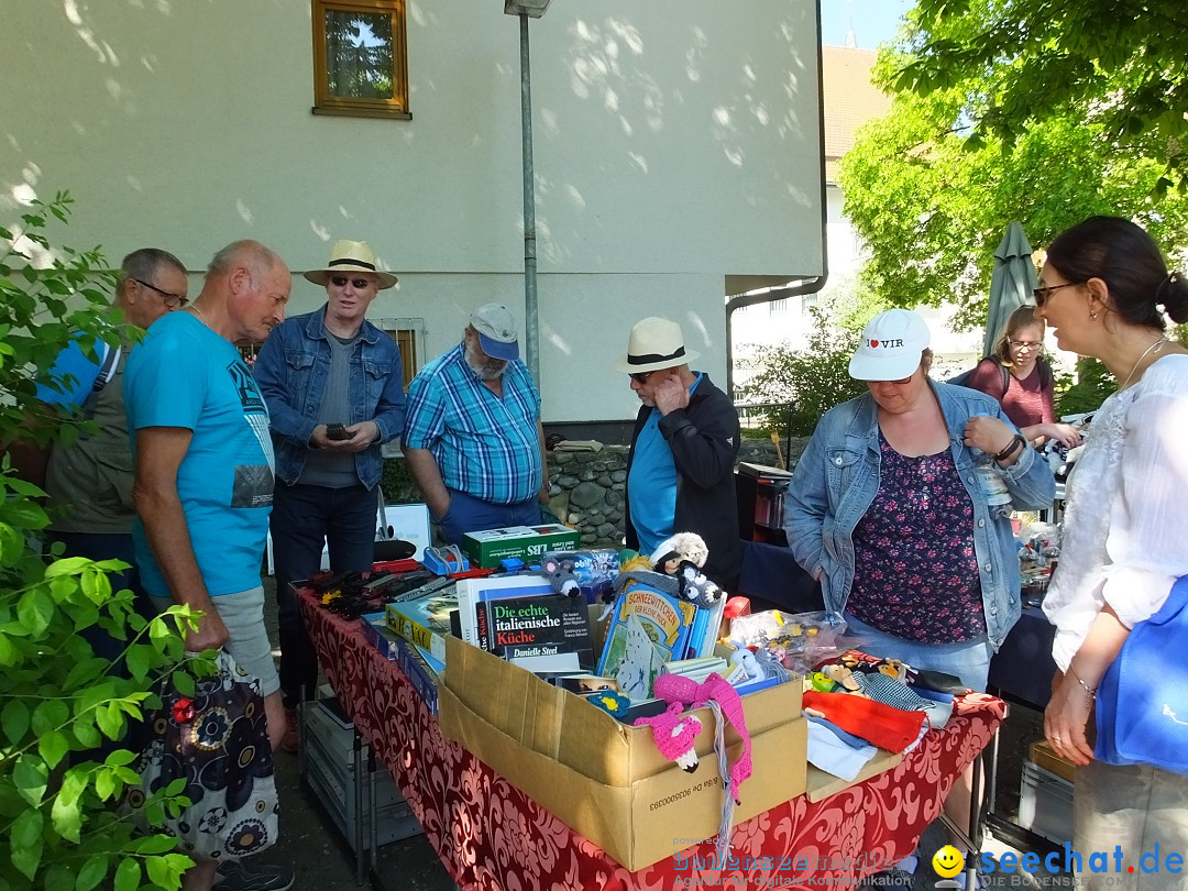 Flohmarkt in Bad-Saulgau am Bodensee, 12.05.2018