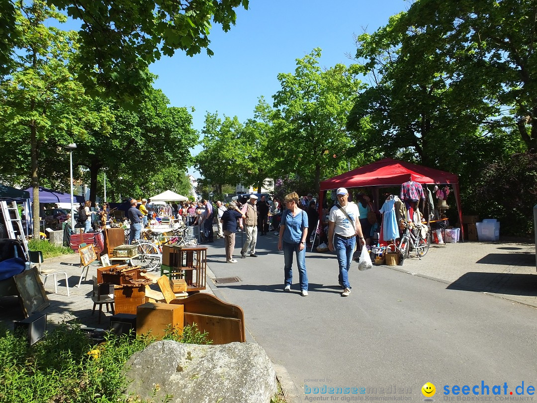 Flohmarkt in Bad-Saulgau am Bodensee, 12.05.2018