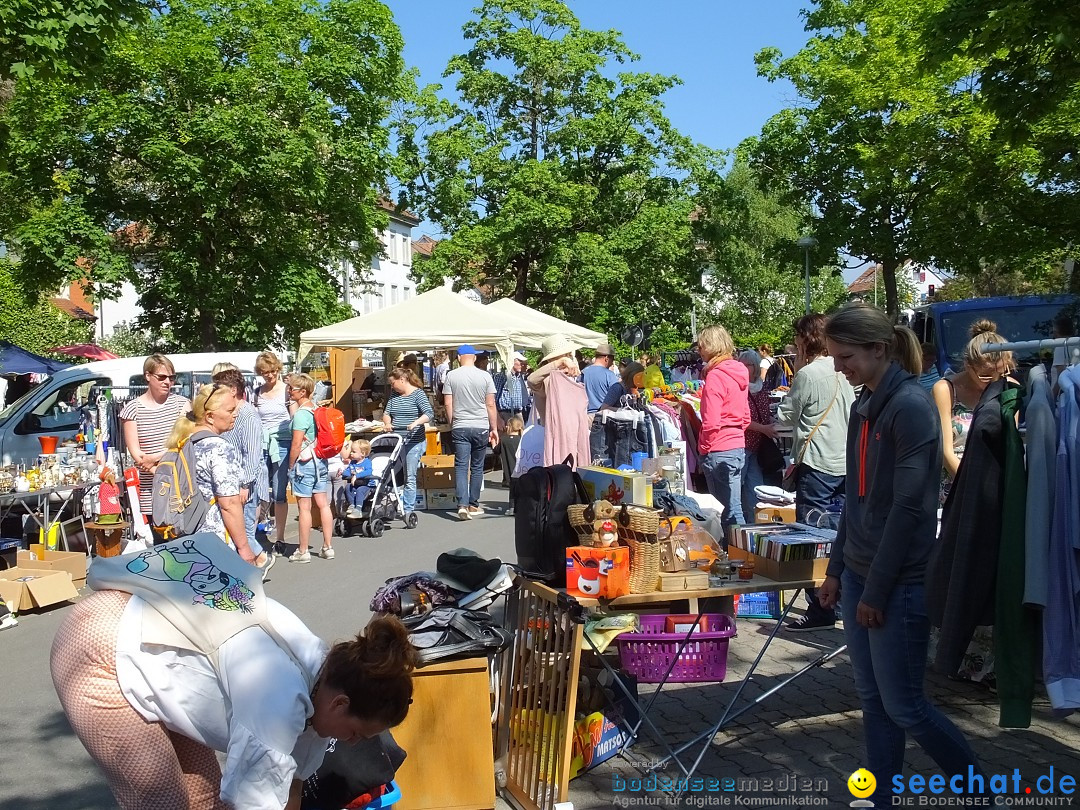 Flohmarkt in Bad-Saulgau am Bodensee, 12.05.2018