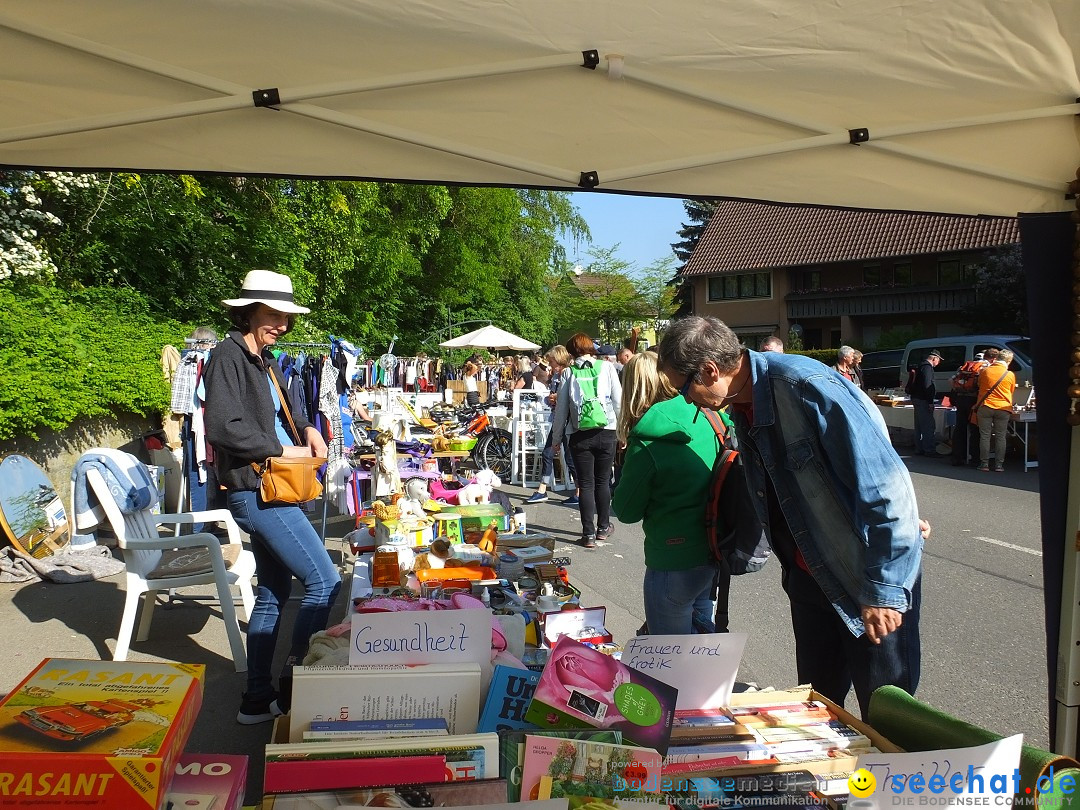 Flohmarkt in Bad-Saulgau am Bodensee, 12.05.2018