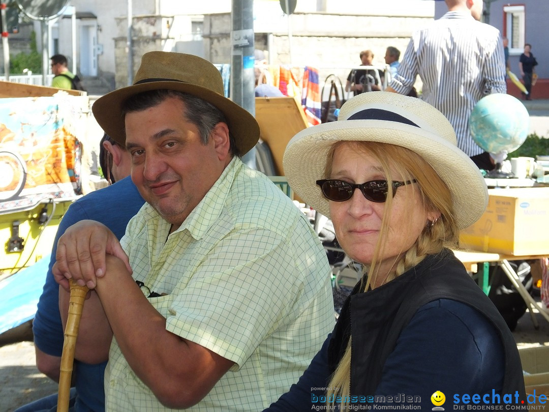 Flohmarkt in Bad-Saulgau am Bodensee, 12.05.2018