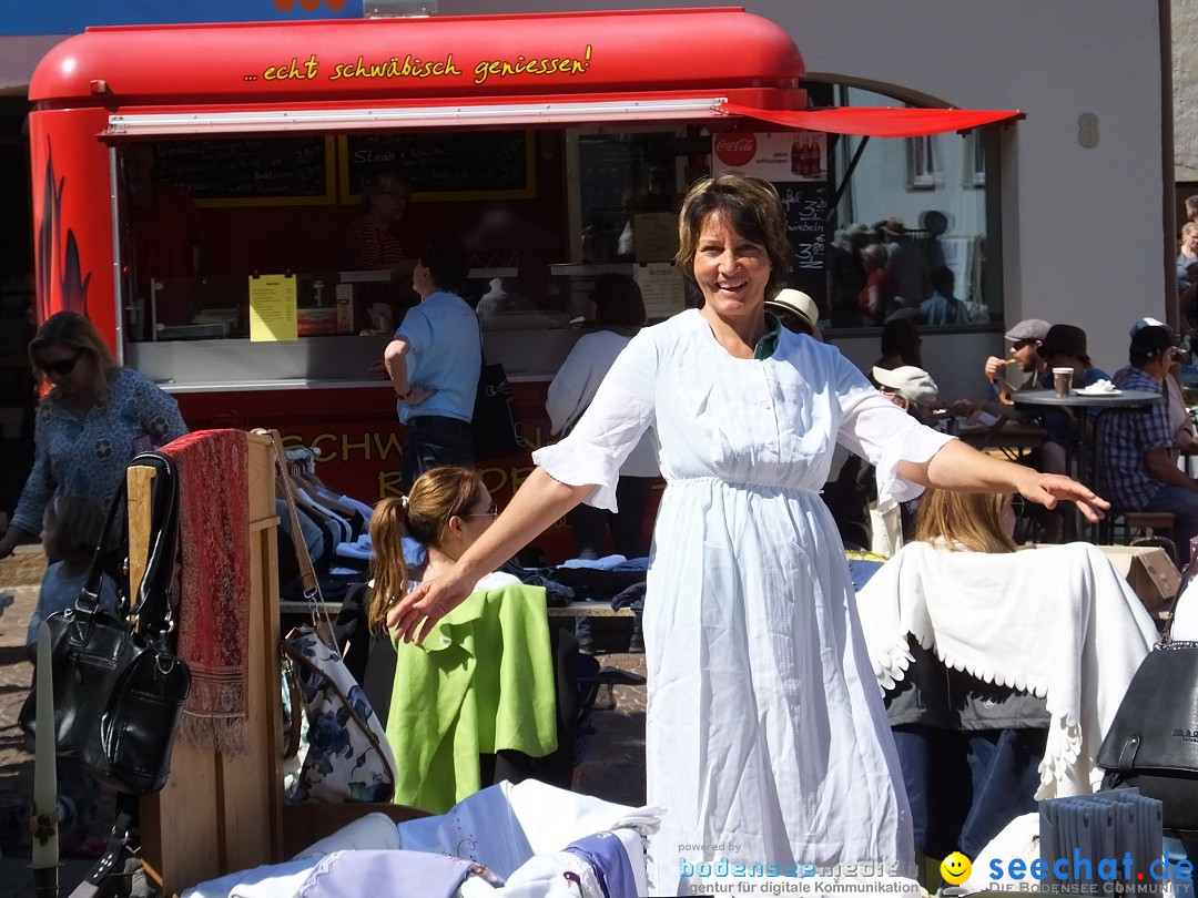 Flohmarkt in Bad-Saulgau am Bodensee, 12.05.2018