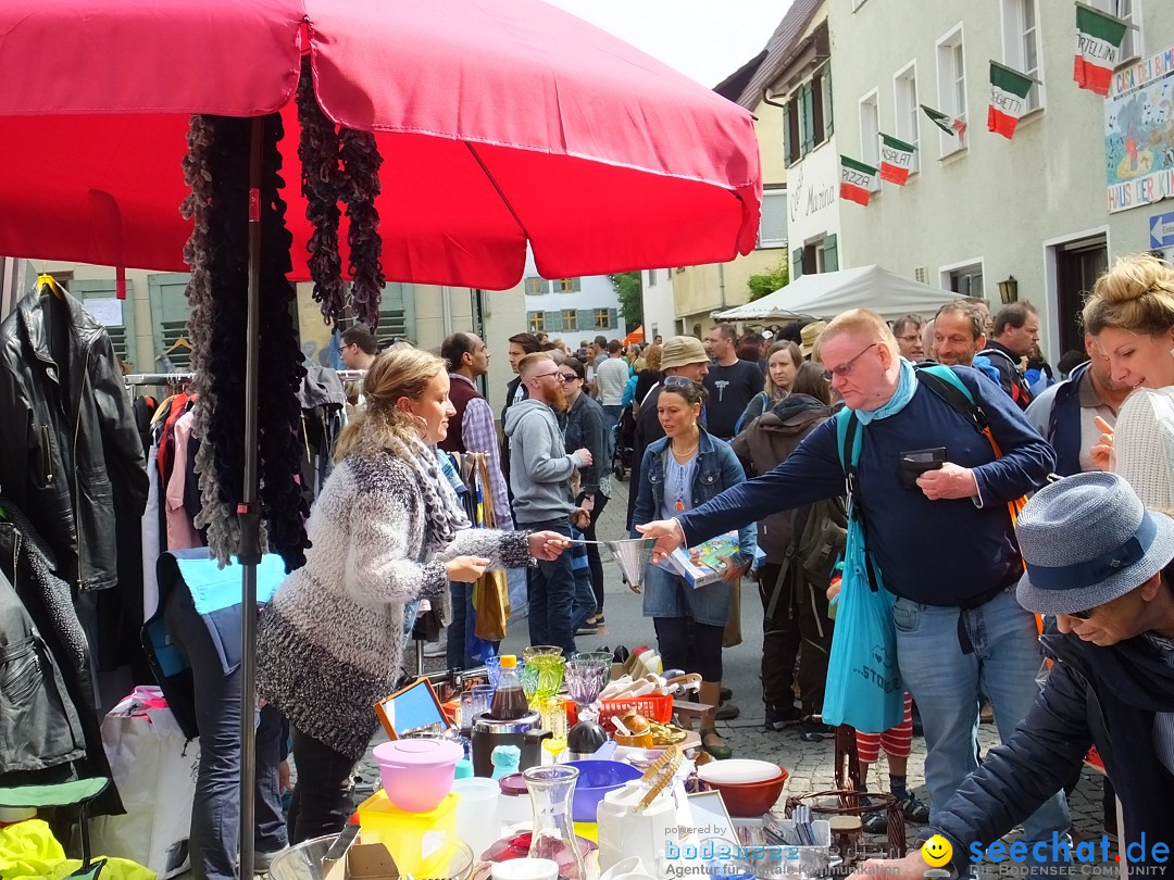 Flohmarkt in Riedlingen am Bodensee, 19.05.2018