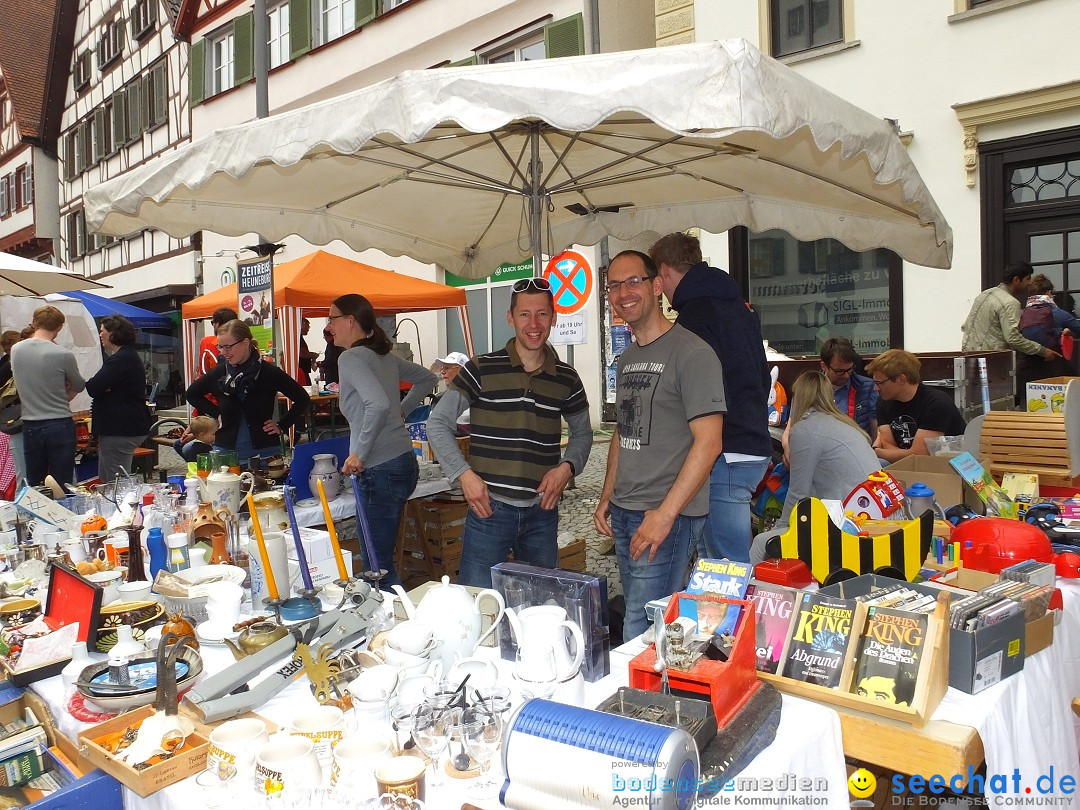 Flohmarkt in Riedlingen am Bodensee, 19.05.2018