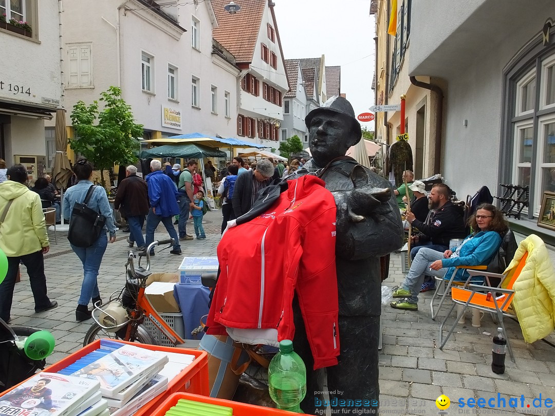 Flohmarkt in Riedlingen am Bodensee, 19.05.2018