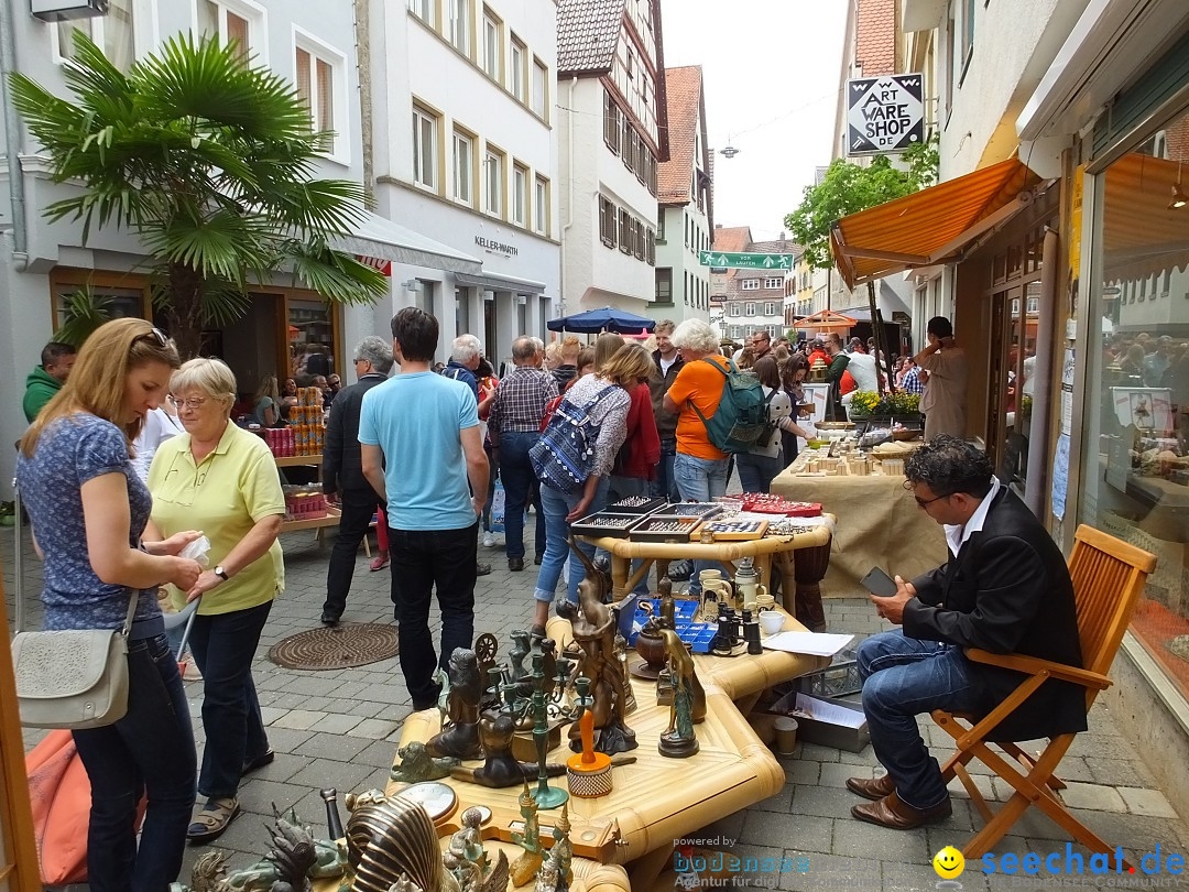 Flohmarkt in Riedlingen am Bodensee, 19.05.2018