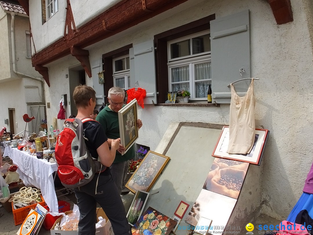 Flohmarkt in Riedlingen am Bodensee, 19.05.2018