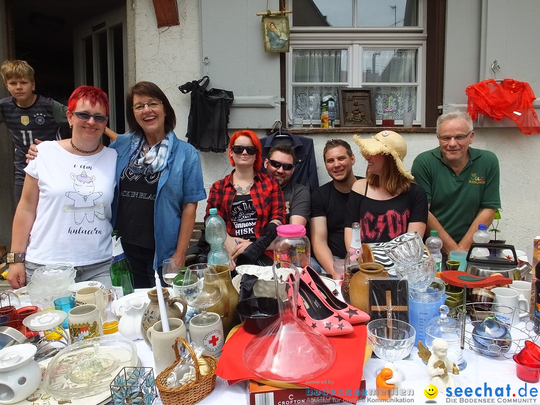 Flohmarkt in Riedlingen am Bodensee, 19.05.2018