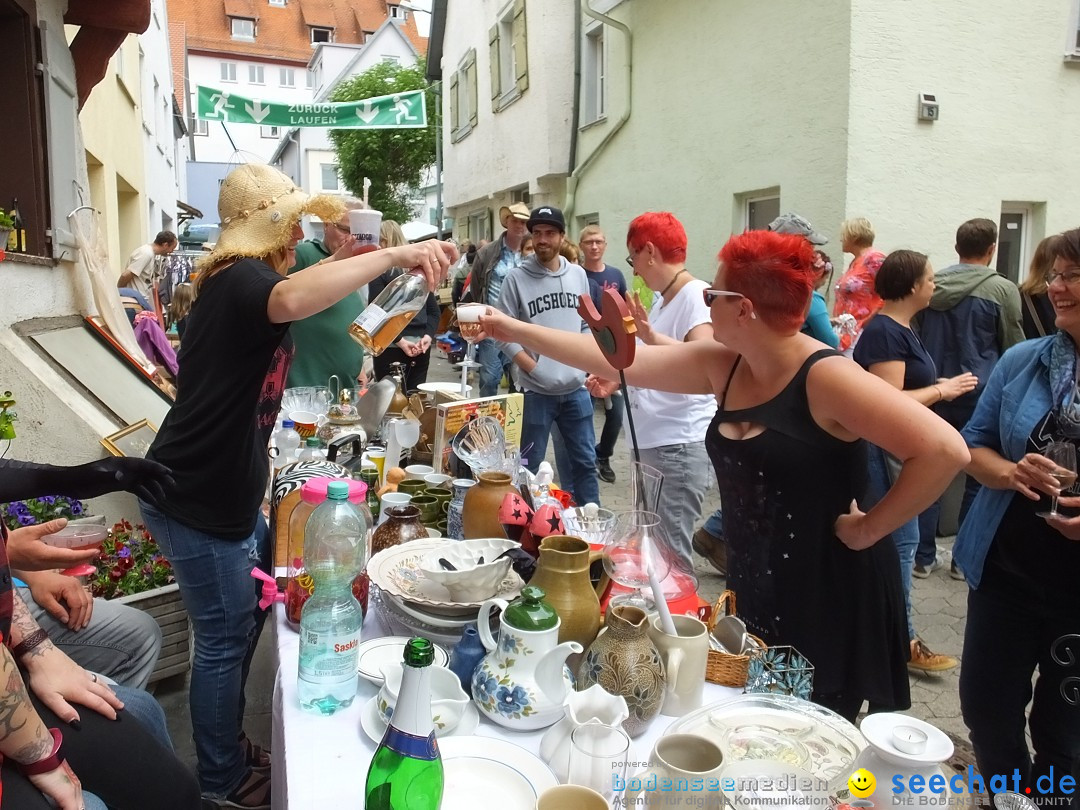 Flohmarkt in Riedlingen am Bodensee, 19.05.2018