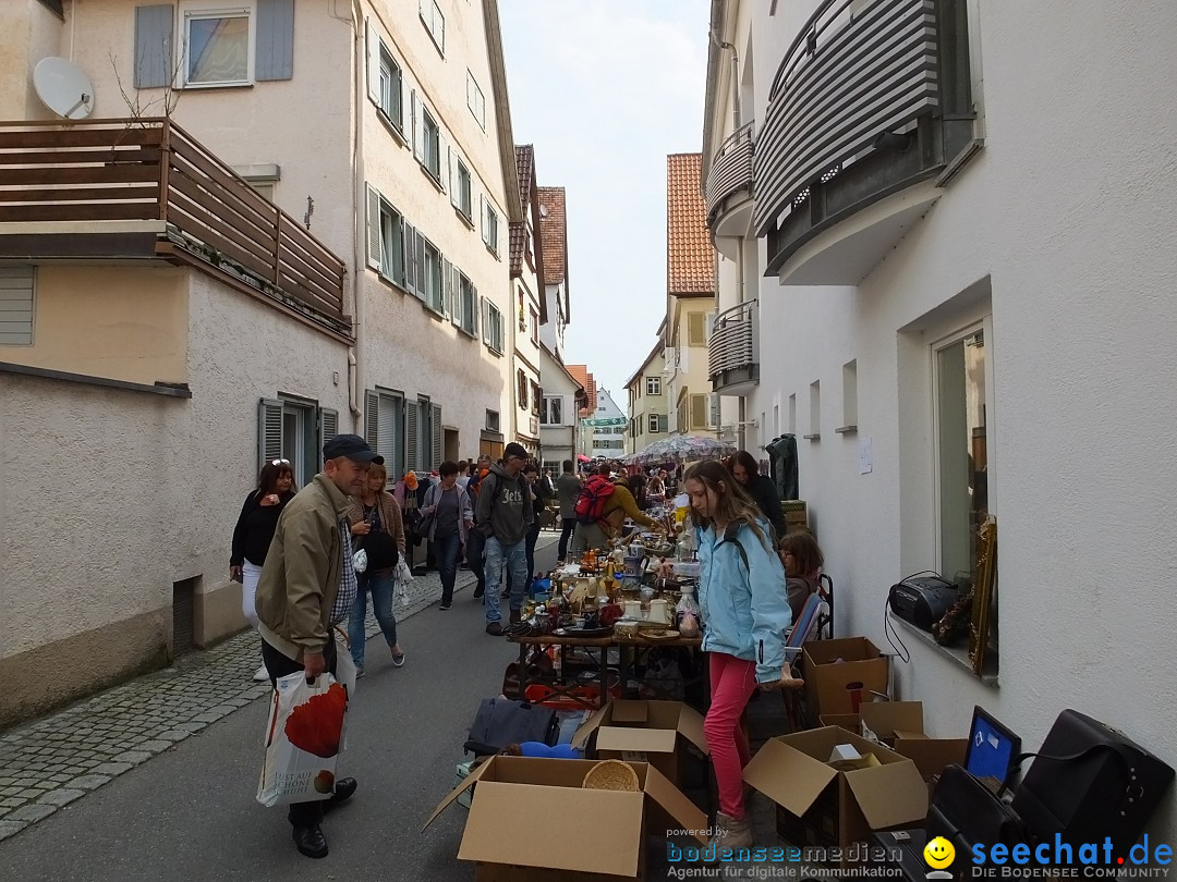 Flohmarkt in Riedlingen am Bodensee, 19.05.2018