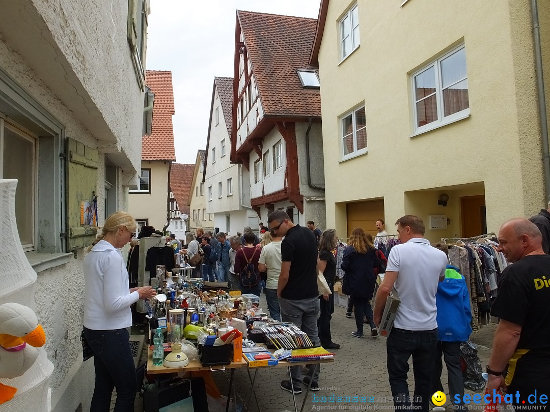 Flohmarkt in Riedlingen am Bodensee, 19.05.2018