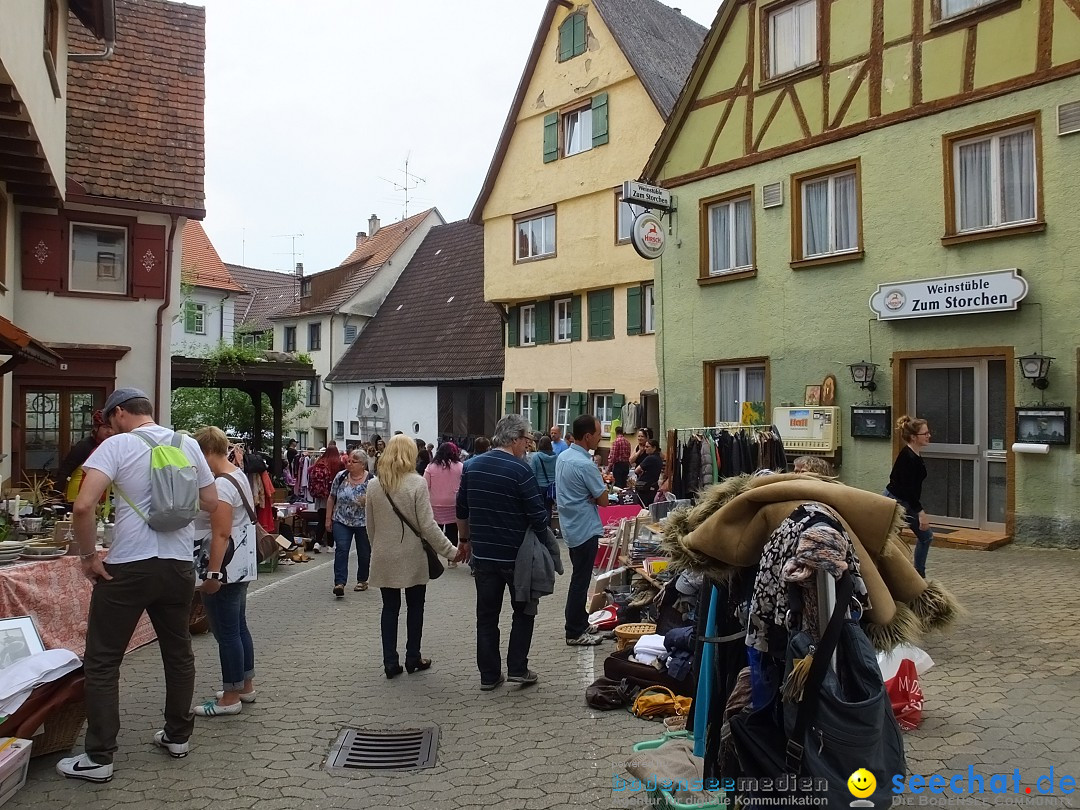 Flohmarkt in Riedlingen am Bodensee, 19.05.2018