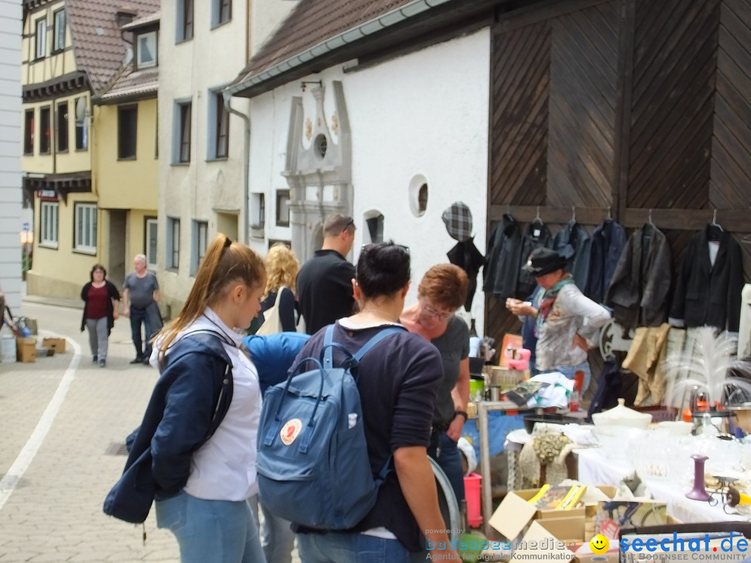 Flohmarkt in Riedlingen am Bodensee, 19.05.2018