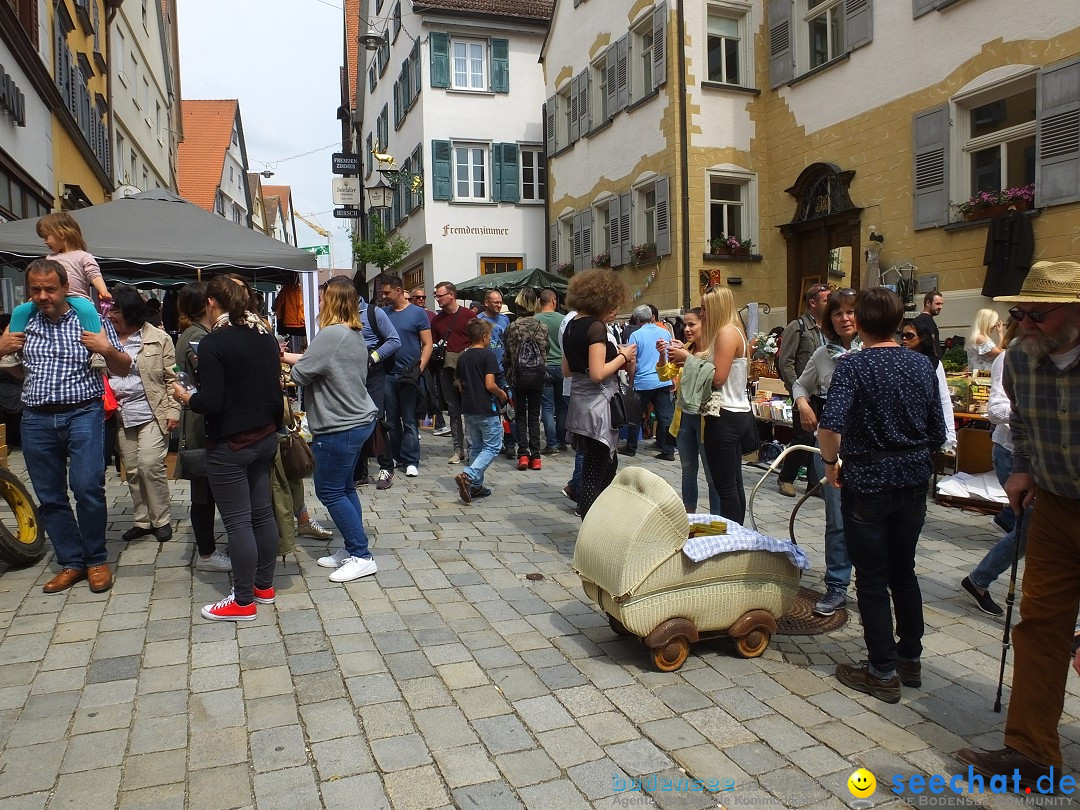 Flohmarkt in Riedlingen am Bodensee, 19.05.2018