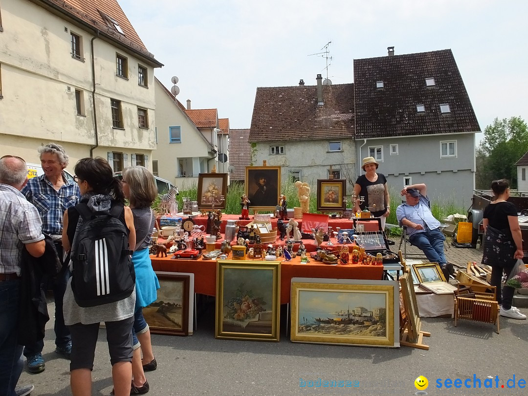 Flohmarkt in Riedlingen am Bodensee, 19.05.2018