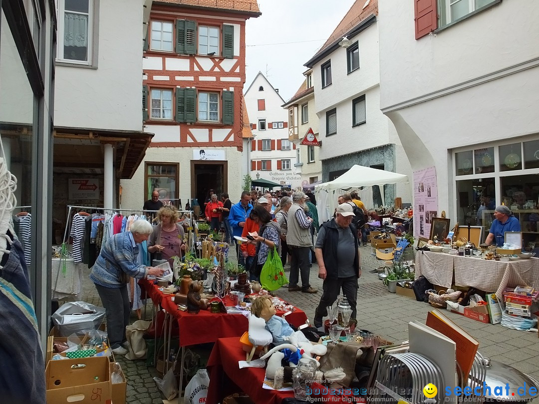 Flohmarkt in Riedlingen am Bodensee, 19.05.2018