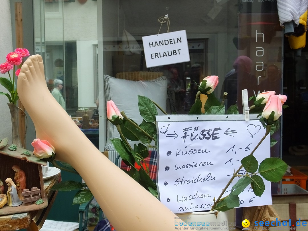 Flohmarkt in Riedlingen am Bodensee, 19.05.2018