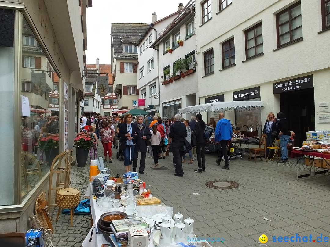 Flohmarkt in Riedlingen am Bodensee, 19.05.2018