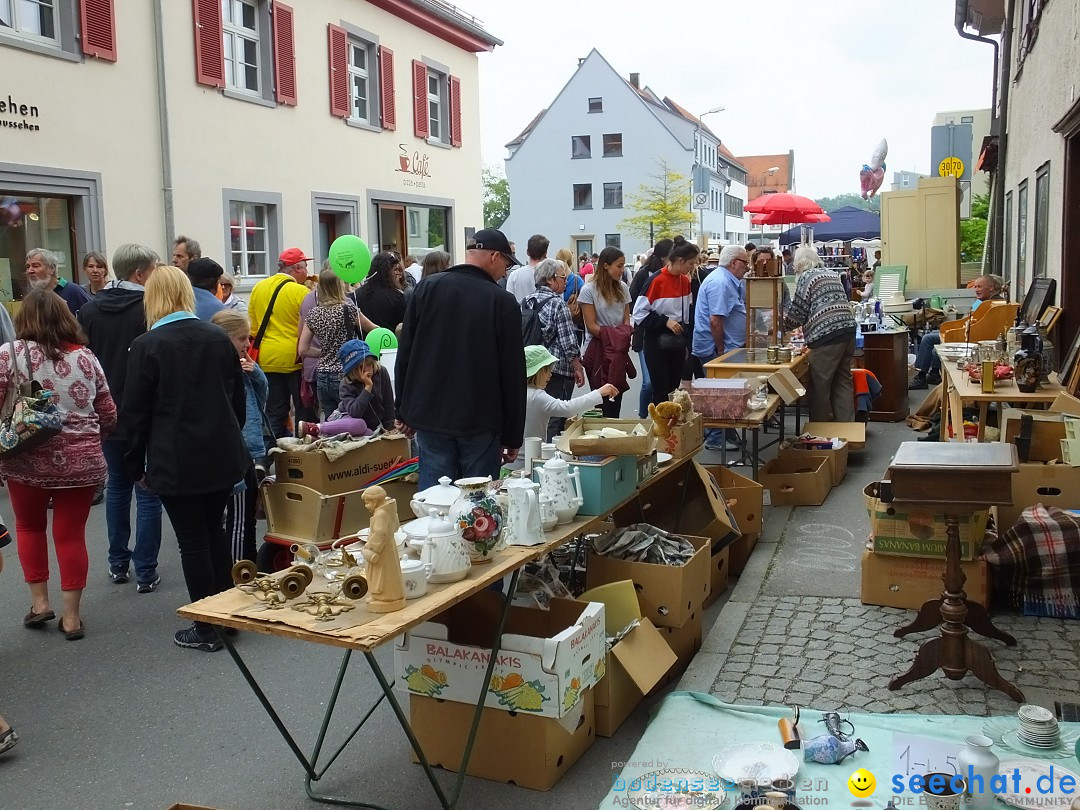 Flohmarkt in Riedlingen am Bodensee, 19.05.2018