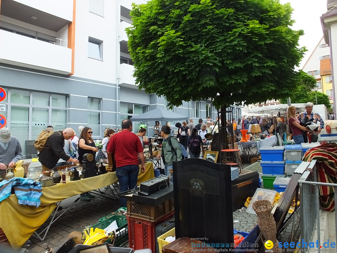 Flohmarkt in Riedlingen am Bodensee, 19.05.2018