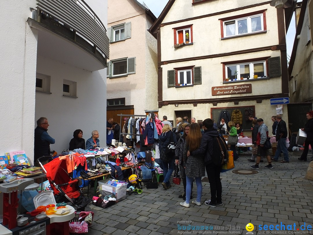 Flohmarkt in Riedlingen am Bodensee, 19.05.2018