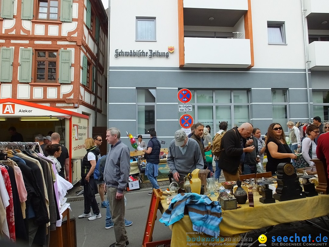 Flohmarkt in Riedlingen am Bodensee, 19.05.2018