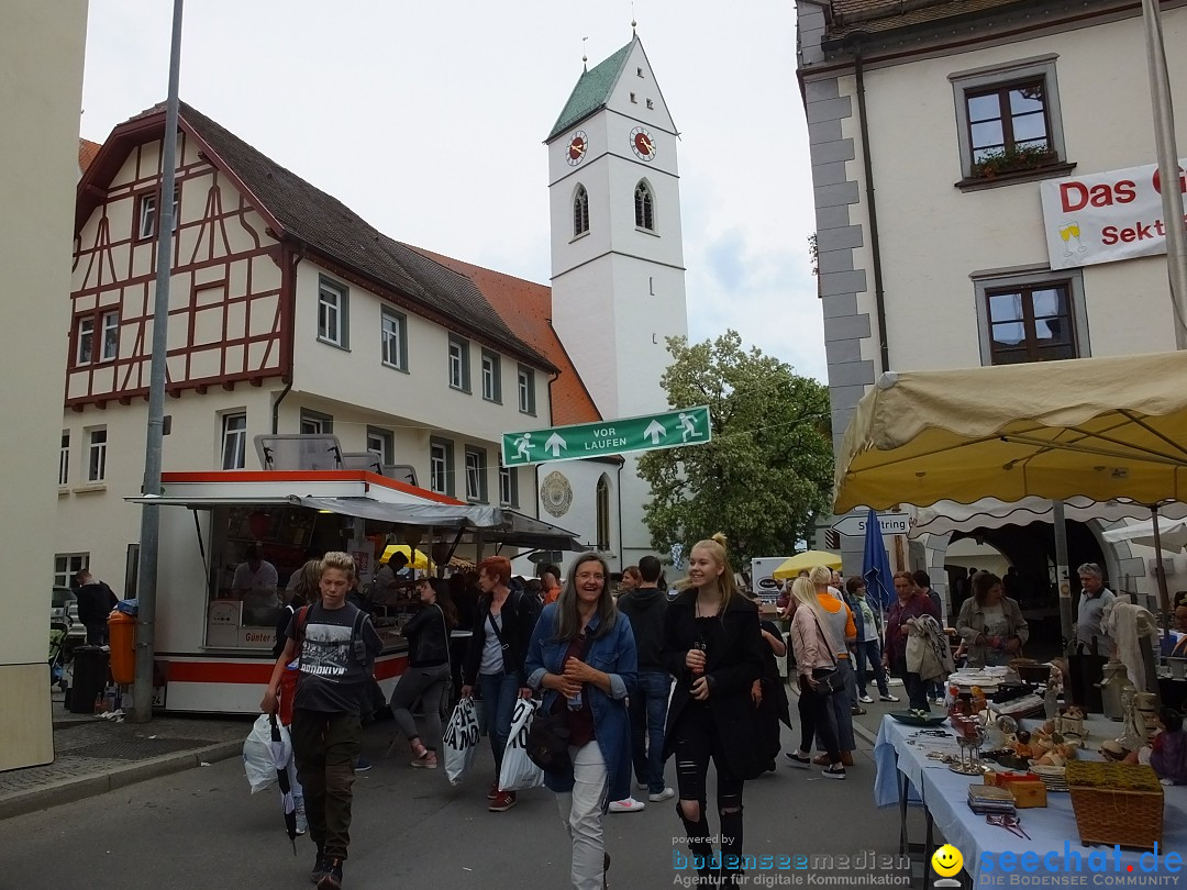 Flohmarkt in Riedlingen am Bodensee, 19.05.2018