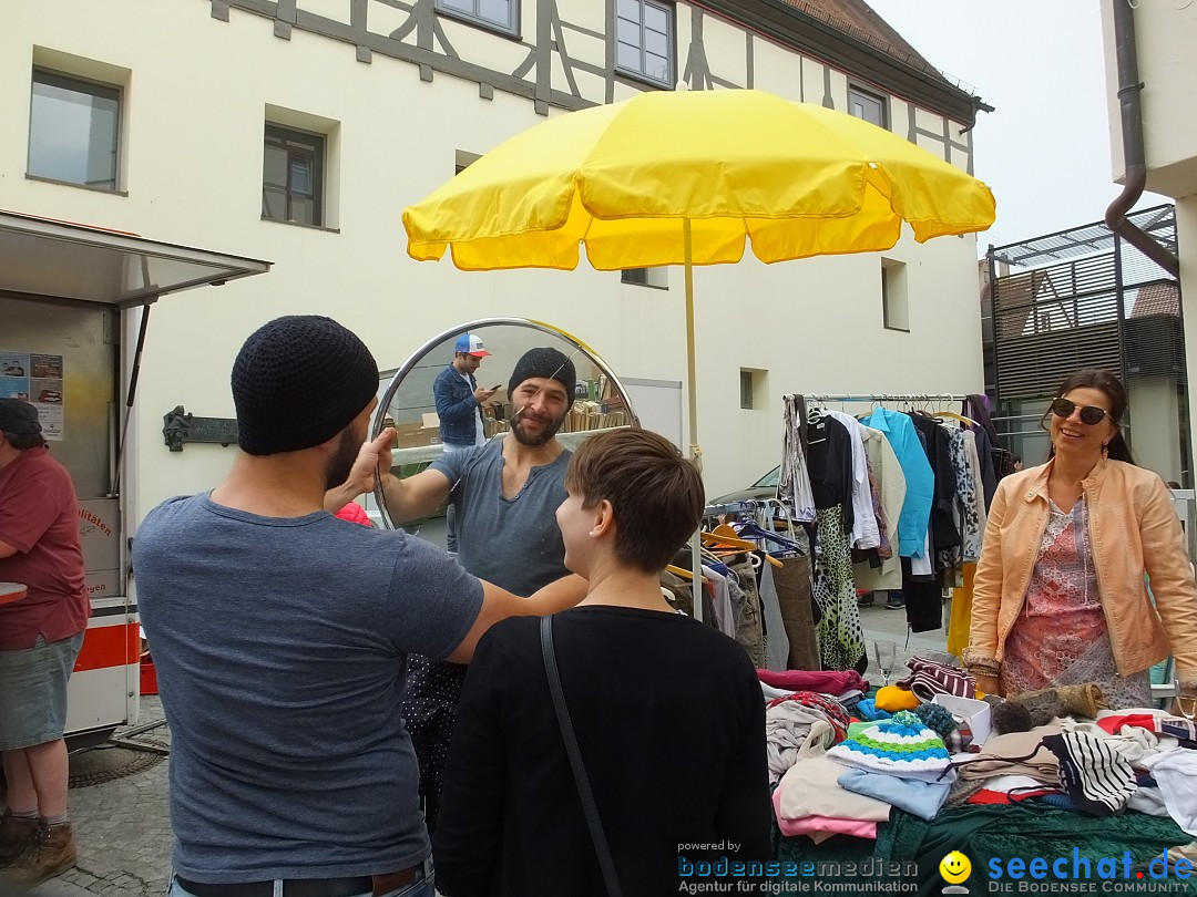 Flohmarkt in Riedlingen am Bodensee, 19.05.2018