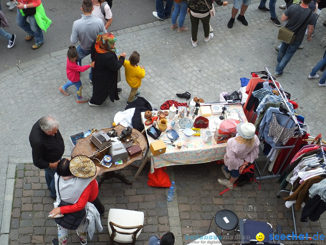 Flohmarkt in Riedlingen am Bodensee, 19.05.2018