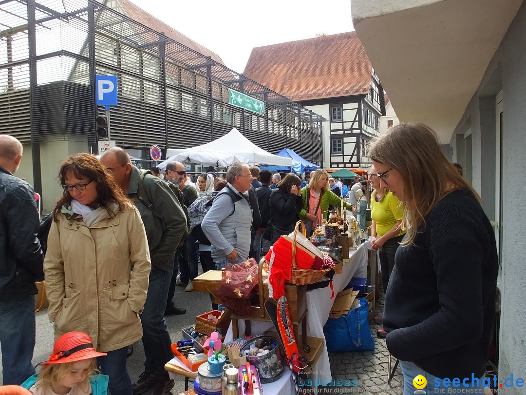 Flohmarkt in Riedlingen am Bodensee, 19.05.2018