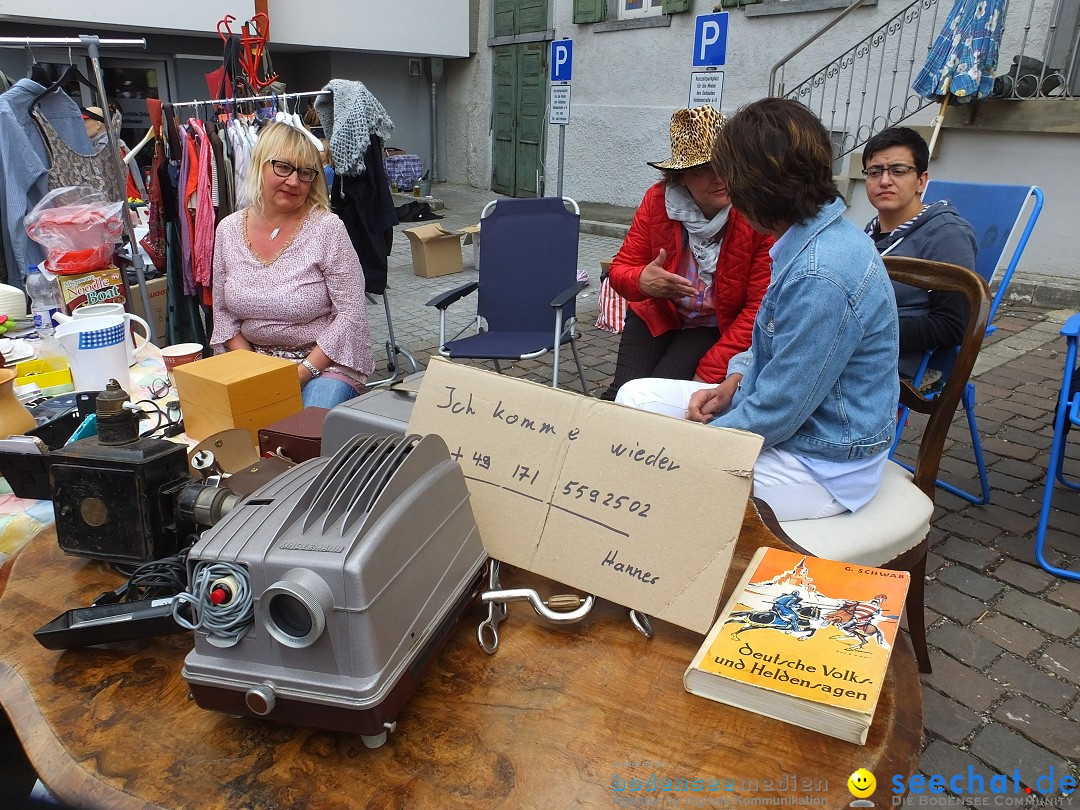 Flohmarkt in Riedlingen am Bodensee, 19.05.2018