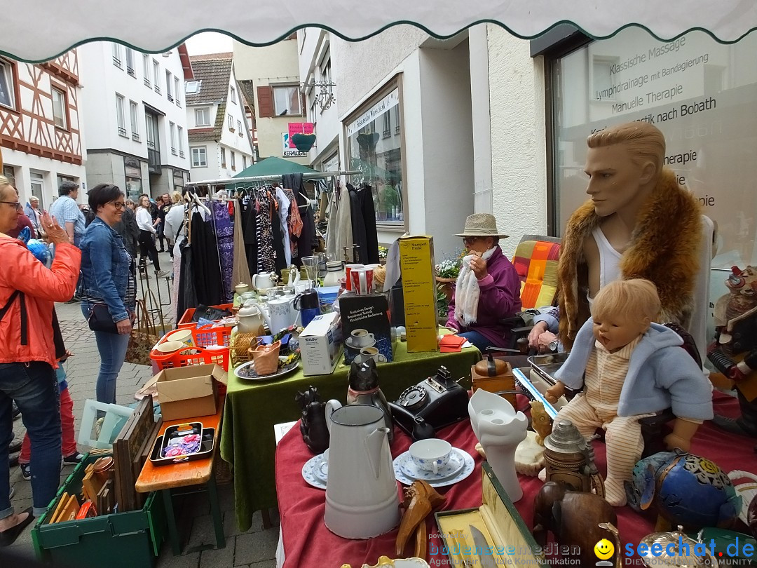 Flohmarkt in Riedlingen am Bodensee, 19.05.2018