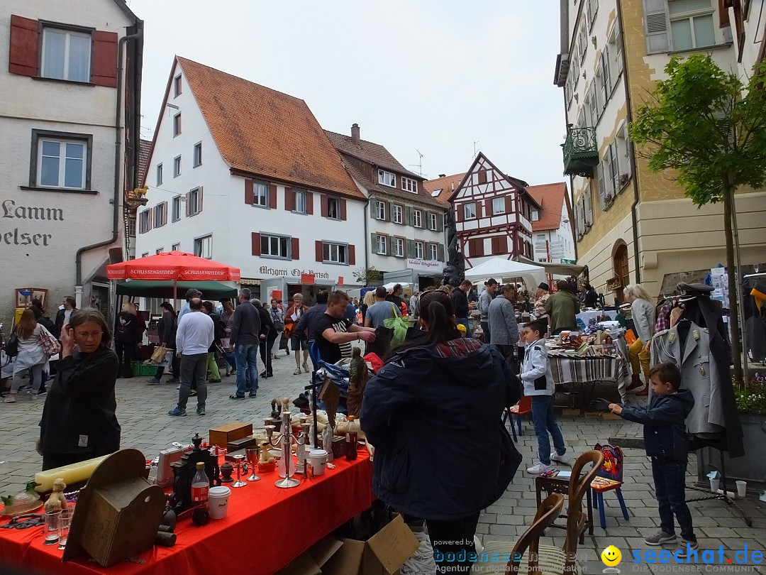 Flohmarkt in Riedlingen am Bodensee, 19.05.2018