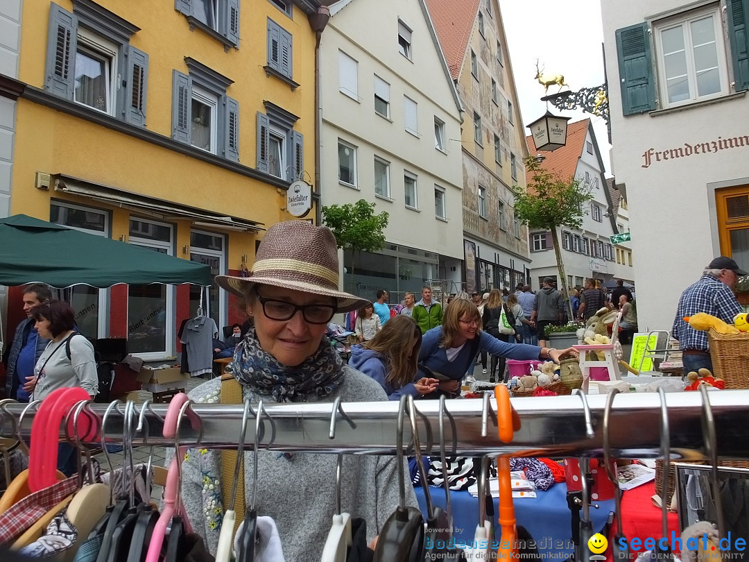 Flohmarkt in Riedlingen am Bodensee, 19.05.2018