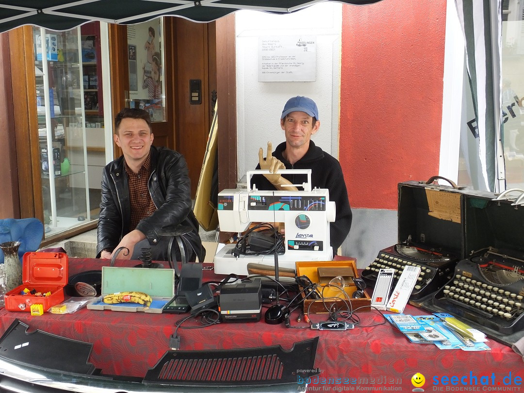 Flohmarkt in Riedlingen am Bodensee, 19.05.2018