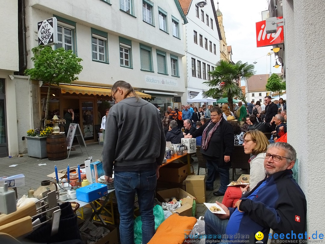 Flohmarkt in Riedlingen am Bodensee, 19.05.2018