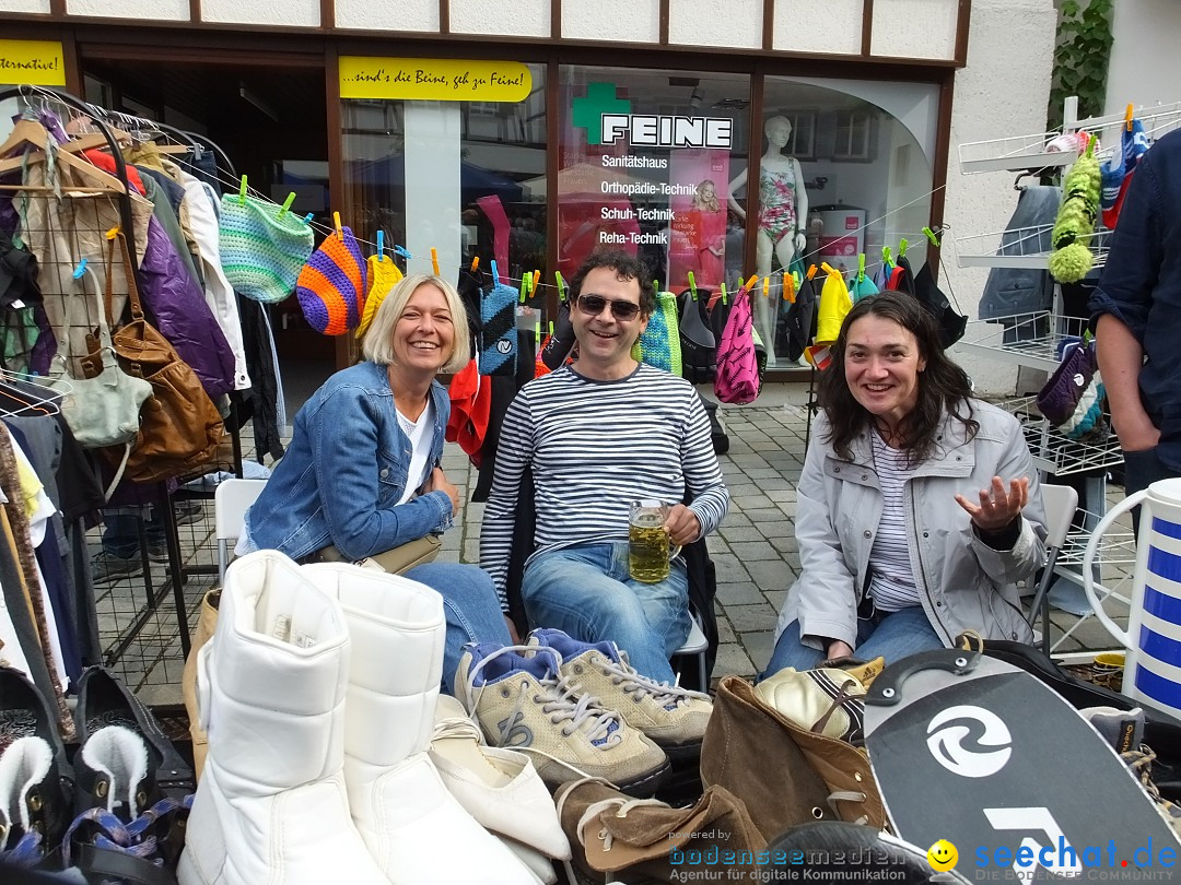 Flohmarkt in Riedlingen am Bodensee, 19.05.2018