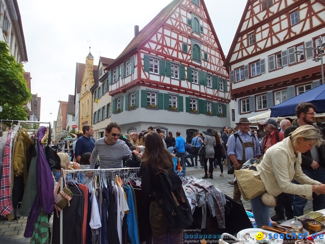 Flohmarkt in Riedlingen am Bodensee, 19.05.2018