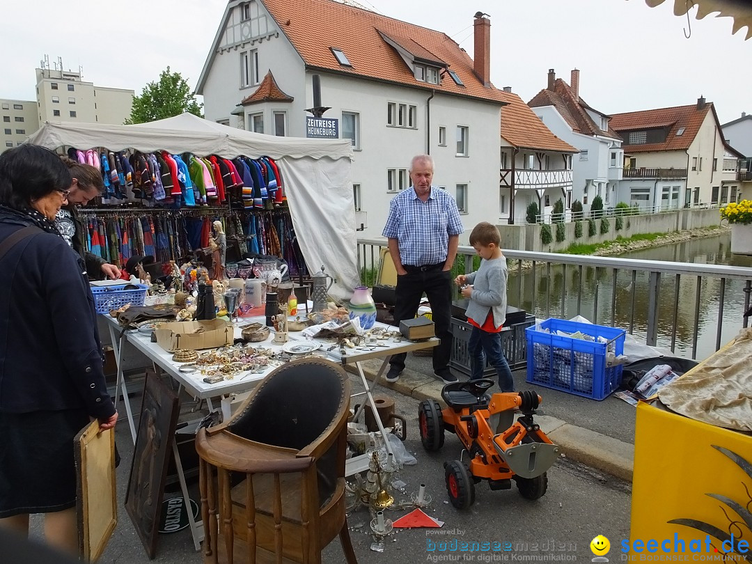 Flohmarkt in Riedlingen am Bodensee, 19.05.2018