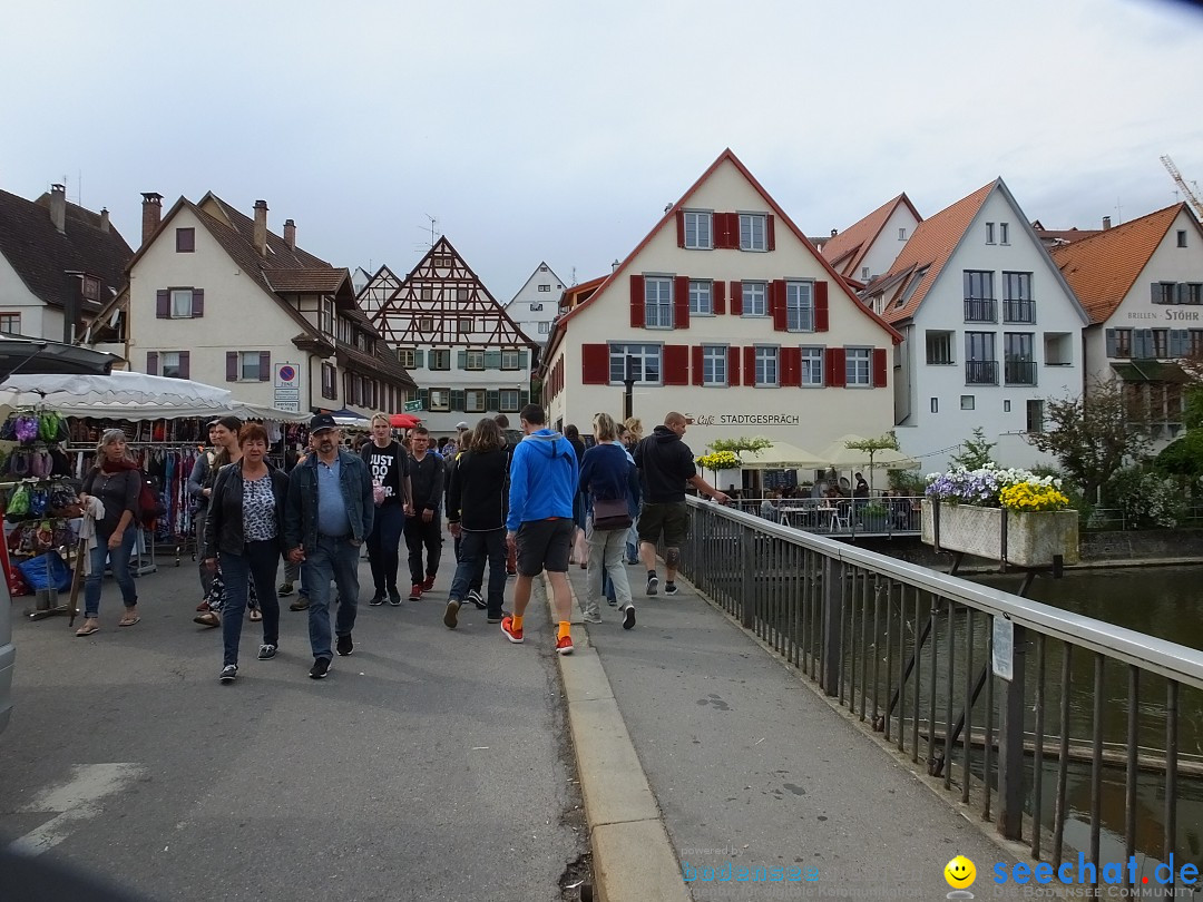 Flohmarkt in Riedlingen am Bodensee, 19.05.2018