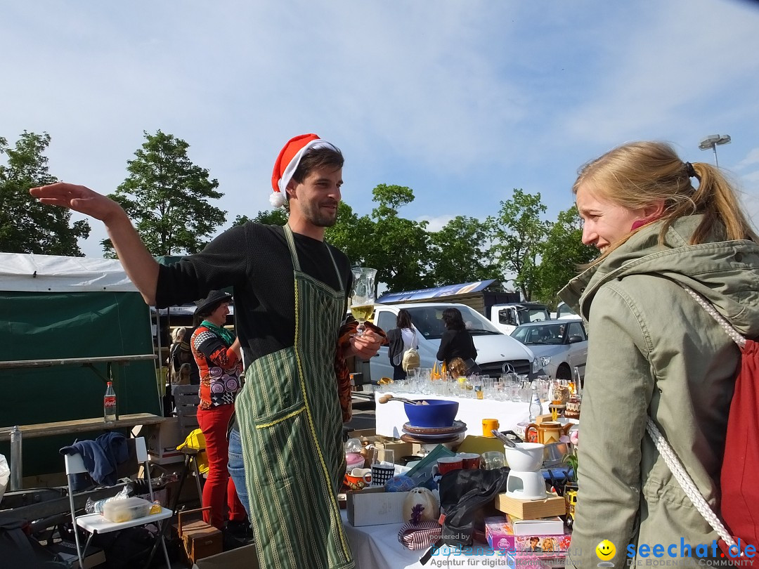 Flohmarkt in Riedlingen am Bodensee, 19.05.2018